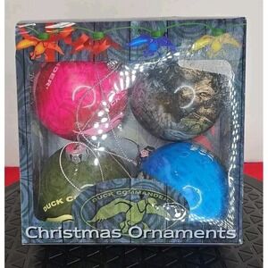 Duck Commander Christmas 4 Ornament Gift Set Fierce Products‎